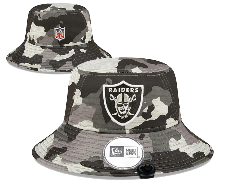 Las Vegas Raiders 2025 Stitched Bucket Fisherman Hats 005